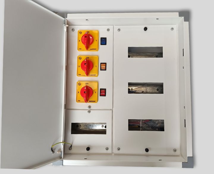 Lauritz Knudsen Phase Selector DB Vertical Double Door Tripbox